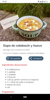 La cocina de Itas android App screenshot 0