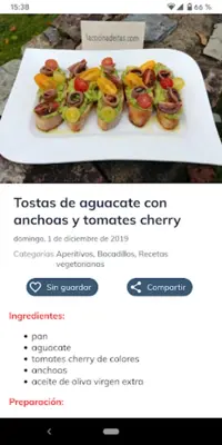 La cocina de Itas android App screenshot 4